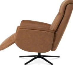 Nocara, relaxfauteuil manueel - stof Oregon - beige