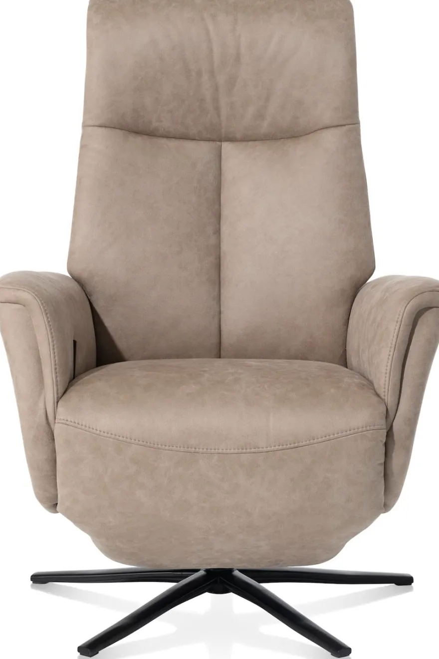 Nocarini, relaxfauteuil elektrisch - incl. accu - stof Oregon - Desert