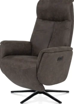 Nocarini, relaxfauteuil elektrisch - incl. accu - stof Oregon - Desert