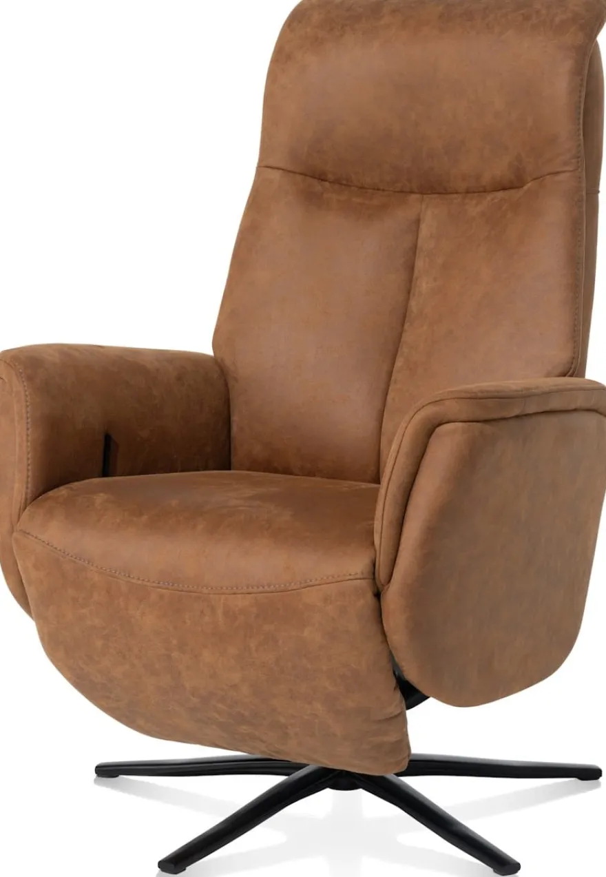 Nocarini, relaxfauteuil elektrisch - incl. accu - stof Oregon - Desert