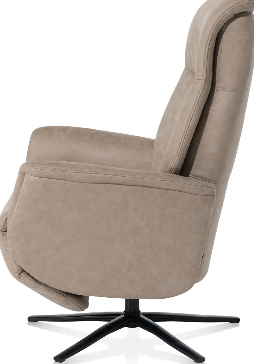 Nocarini, relaxfauteuil elektrisch - incl. accu - stof Oregon - Desert