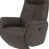 Nocarini, relax-fauteuil - 2-motoren - zwarte poot - verstelbare hoofdsteun + accu