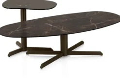 Nuoro, Salontafel 44 x 55 cm, glas