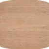 Nyborg, eetkamertafel 240 x 110 cm - Deens ovaal - centrale poot hout