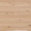 Nyborg, eetkamertafel 200 x 100 cm - rand boomvorm - centrale poot hout