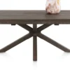 Nyon, uitschuiftafel 170 (+ 60) x 100 cm - Basalt