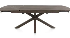 Nyon, uitschuiftafel 170 (+ 60) x 100 cm - Basalt