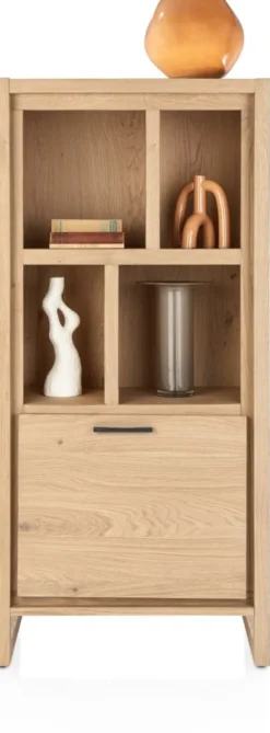 Nystead, bergkast small - 70 cm - 1-deur + 4-niches