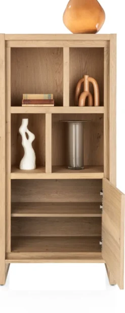 Nystead, bergkast small - 70 cm - 1-deur + 4-niches