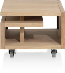 Nystead, bijzettafel 60 x 60 cm. inclusief pootjes + wieltjes