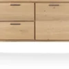 Nystead, onderkast 140 cm. - 1-deur + 2-laden