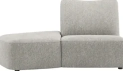 Olvera, curved ottomane - links