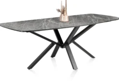 Palace, eetkamertafel 270 x 115 cm - centrale poot - Lichtgrijs