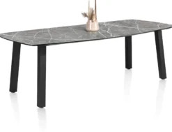 Palace, eetkamertafel 270 x 115 cm - 4-poten - Lichtgrijs