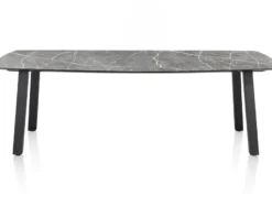 Palace, eetkamertafel 270 x 115 cm - 4-poten - Lichtgrijs