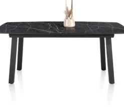 Palace, uitschuiftafel 190 (+ 60) x 110 cm - 4-poten - Onyx