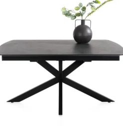 Pavalon, uitschuiftafel 170 (+ 60) x 100 cm - Antraciet