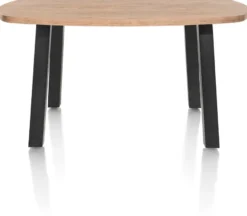 Pavarotti, bartafel 150 x 120 cm (hoogte: 92 cm) - 4-poot - metaal - tafelpoten (4) metaal