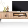 Pavarotti, lowboard 210 cm - 3-deuren + 1-lade + 1-niche (+ LED)