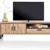 Pavarotti, lowboard 180 cm - 2-deuren + 1-lade + 1-niche (+ LED)