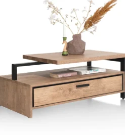 Pavarotti, salontafel 60 x 110 cm + 1-lade t&t + 1-niche
