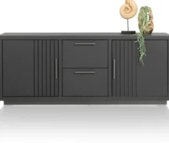Pavie, dressoir 175 cm - 2-deuren + 2-laden - natural