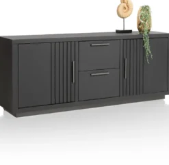 Pavie, dressoir 175 cm - 2-deuren + 2-laden - natural