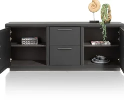 Pavie, dressoir 175 cm - 2-deuren + 2-laden - natural