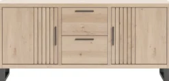 Pavie, dressoir 175 cm - 2-deuren + 2-laden - natural