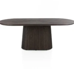 Ravello, eetkamertafel 210 x 120 cm - Basalt