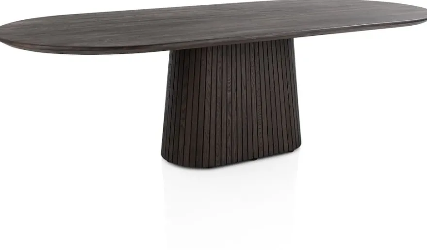Ravello, eetkamertafel 270 x 120 cm - Basalt