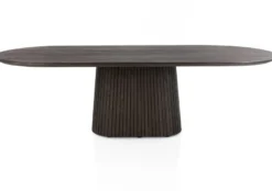 Ravello, eetkamertafel 270 x 120 cm - Basalt
