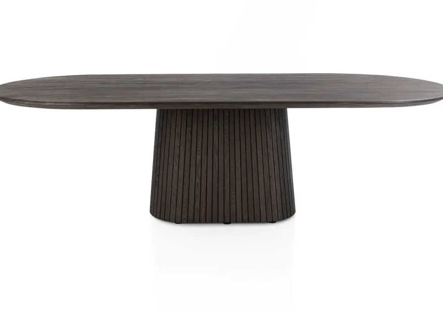 Ravello, eetkamertafel 270 x 120 cm - Basalt