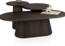 Ravello, salontafel 120 x 60 cm - Basalt