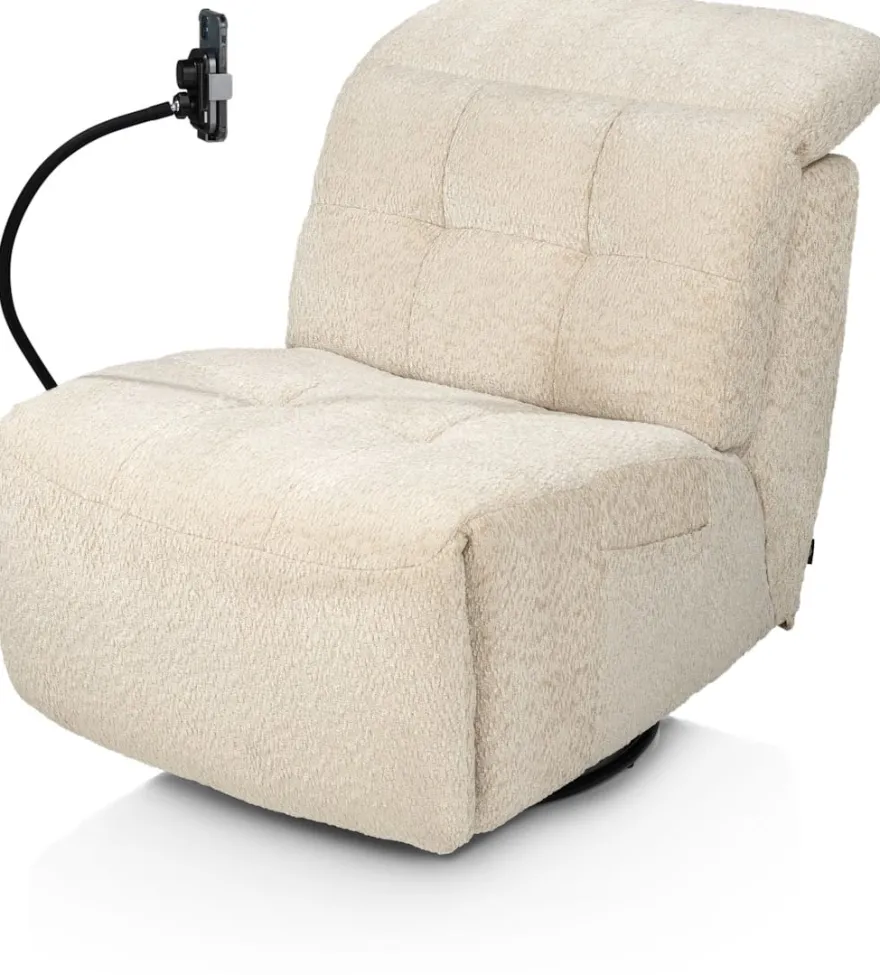 Scooby, TV -fauteuil met telefoonhouder - stof Valencia