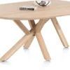 Shimla, eetkamertafel 160 x 130 cm - houten poten