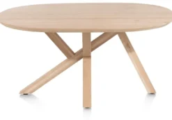 Shimla, eetkamertafel 160 x 130 cm - houten poten