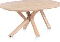 Shimla, eetkamertafel 160 x 130 cm - houten poten