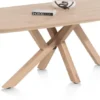 Shimla, eetkamertafel 210 x 120 cm - houten poten