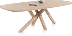 Shimla, eetkamertafel 210 x 120 cm - houten poten