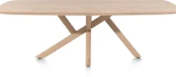Shimla, eetkamertafel 240 x 120 cm - houten poten