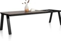 Stanford, uitschuiftafel 140 (+ 60) x 100 cm - Roest