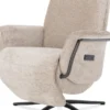 Stelvio, relax-fauteuil - 3-motoren - graphiet poot - elektrische hoofdsteun