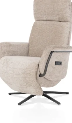 Stelvio, relaxfauteuil - stof Enzo