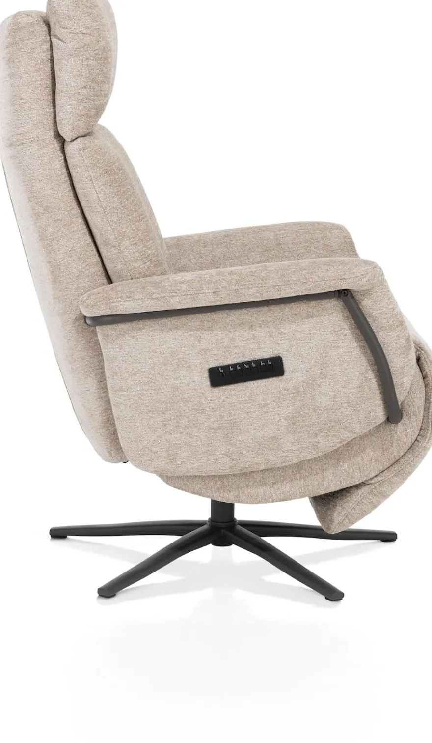 Stelvio, relaxfauteuil - stof Enzo
