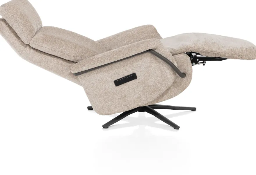 Stelvio, relaxfauteuil - stof Enzo