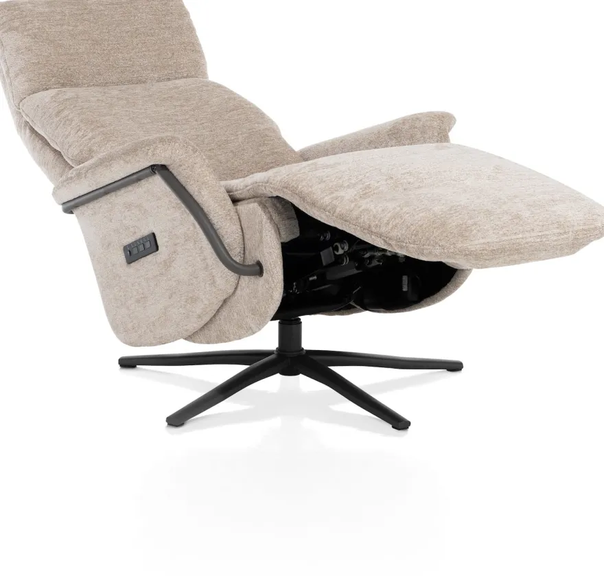 Stelvio, relaxfauteuil - stof Enzo