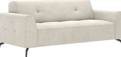 Tarra, 2.5-zitsbank - stof Livigno - Creme