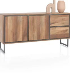 Trapani, dressoir 160 cm - 2-deuren + 2-laden
