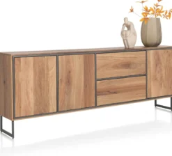 Trapani, dressoir 240 cm - 3-deuren + 2-laden